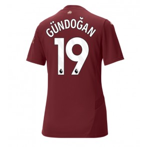 Manchester City Ilkay Gundogan #19 Dámské Alternativní Dres 2024-25 Krátký Rukáv